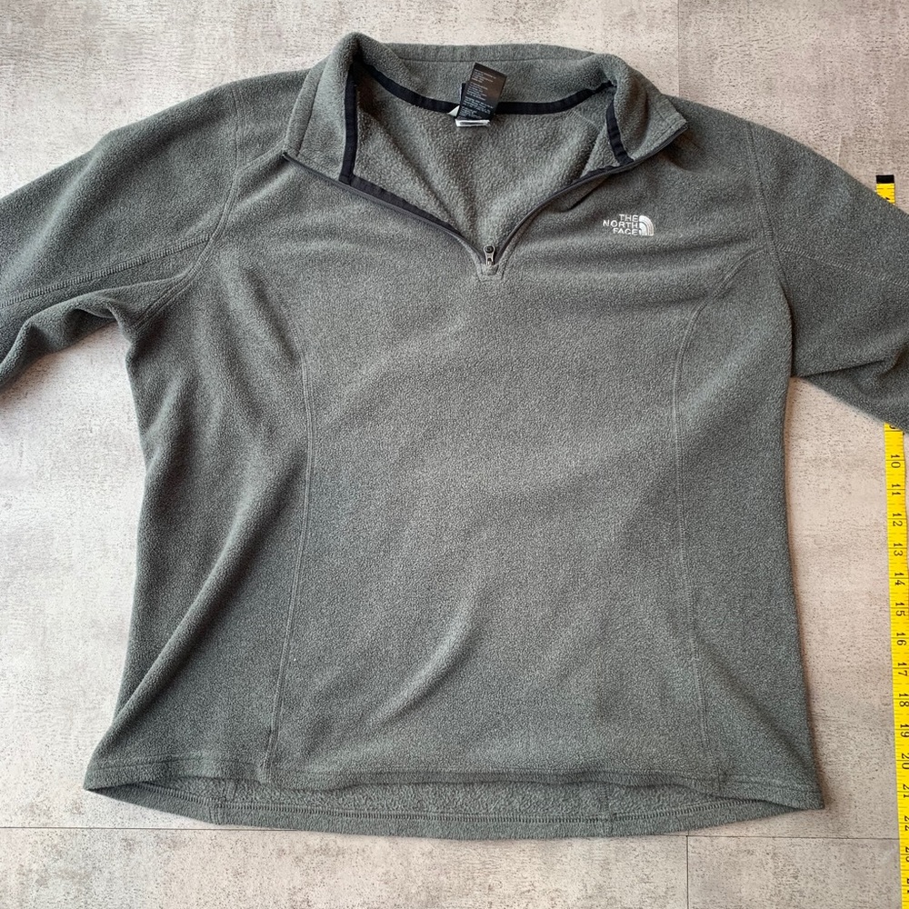 Grey North Face Fleece